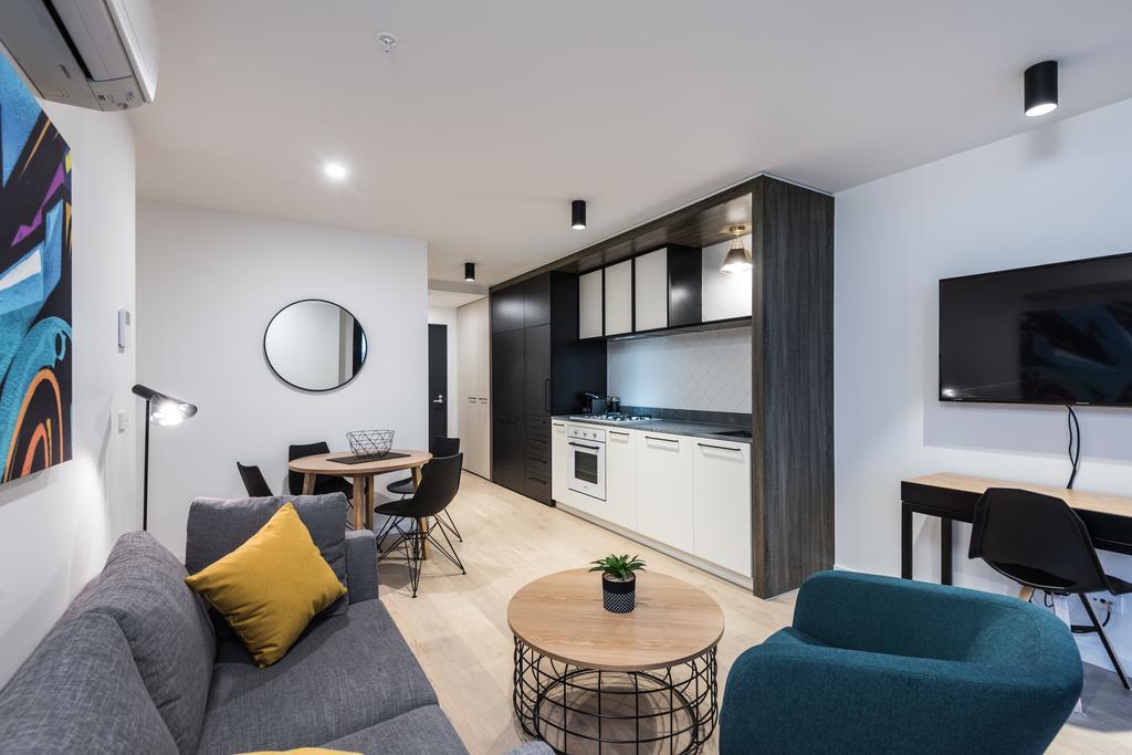 Playhouse Apartments Abbotsford Melbourne Bagian luar foto